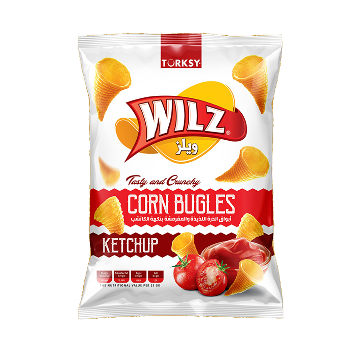 WILZ BUGLES CORN CHIPS